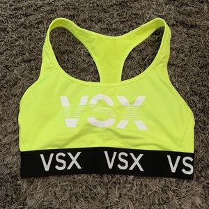 Victoria’s Secret lime green sports bra